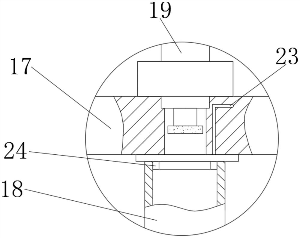 A coring device for apple and pear processing