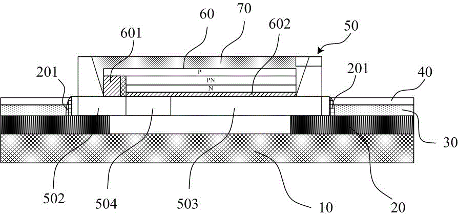 Light-emitting circuit board based on surface-mounted LED devices
