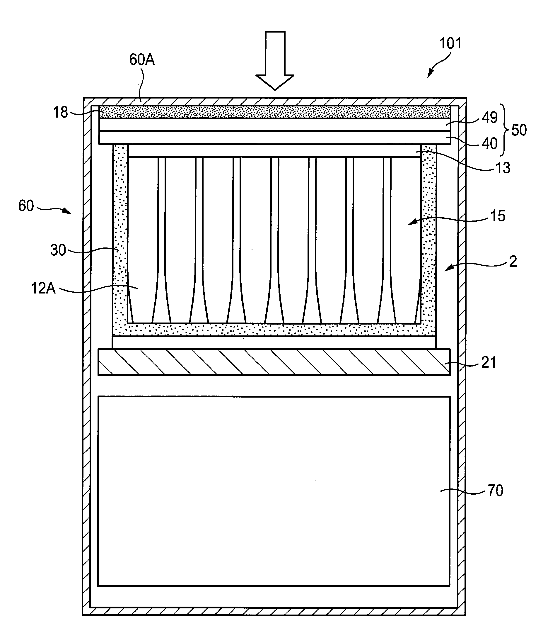 Radiological image detection apparatus and method of manufacturing the same