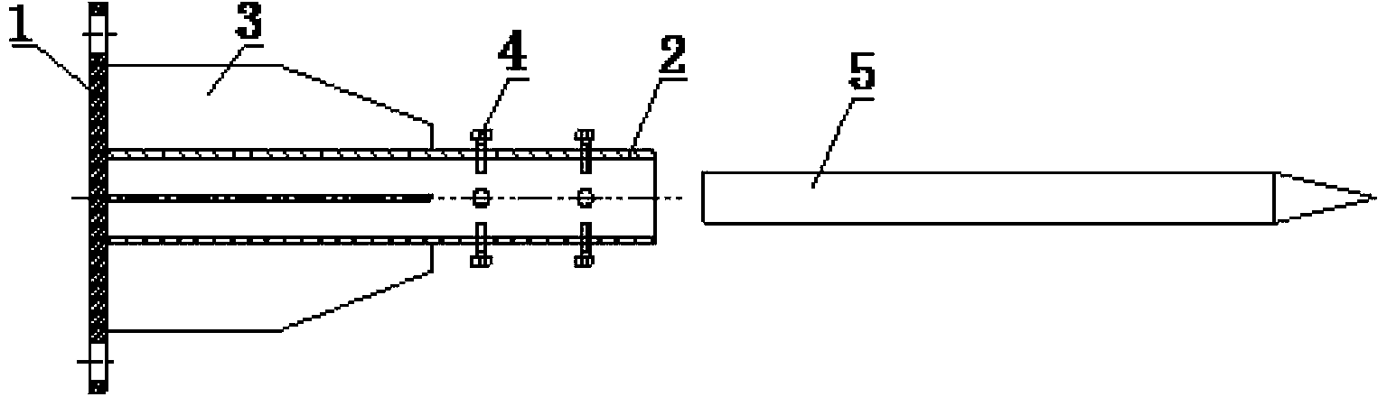 Centring device of main engine and gear case and method for manufacturing and using centring device