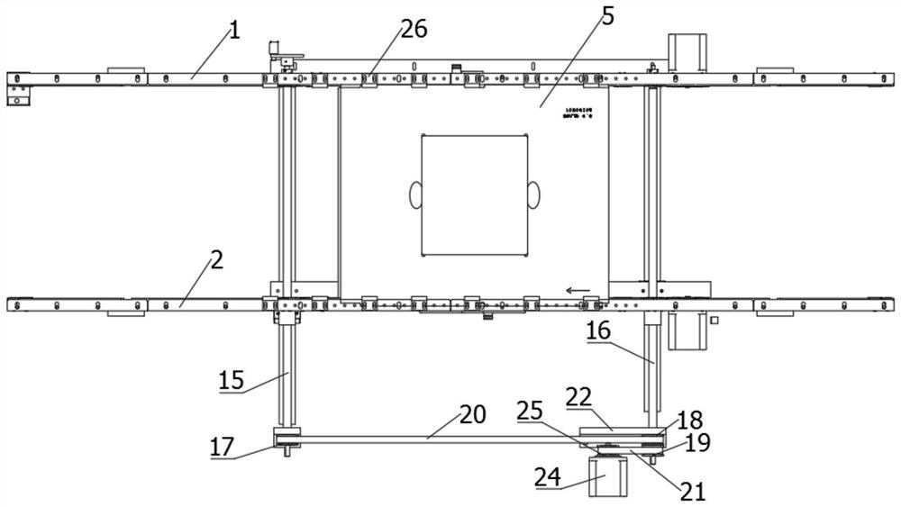 Mini LED panel vacuum correction device