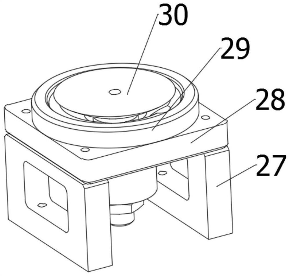 Mini LED panel vacuum correction device