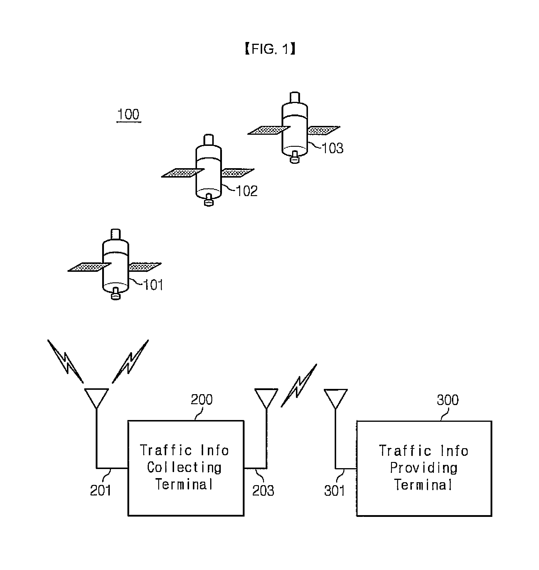 Traffic information providing system using digital map for collecting traffic information and method thereof