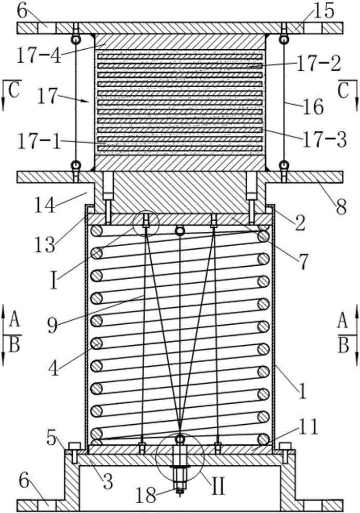 Three-dimensional shock insulation device capable of adjusting vertical initial stiffness