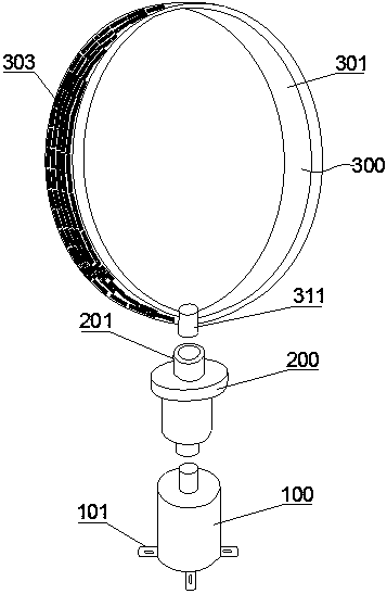 3D holographic spherical display device