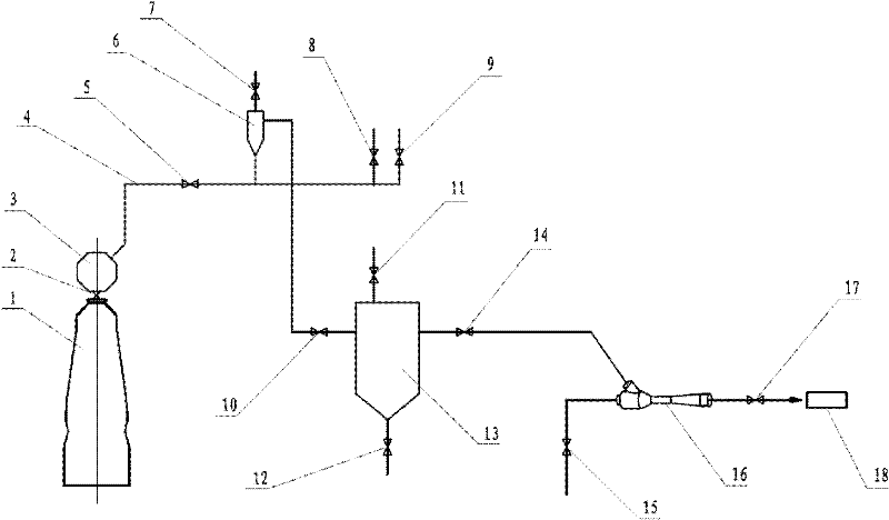 Device for recovering coal gas in equalizing and relieving process of furnace top of blast furnace