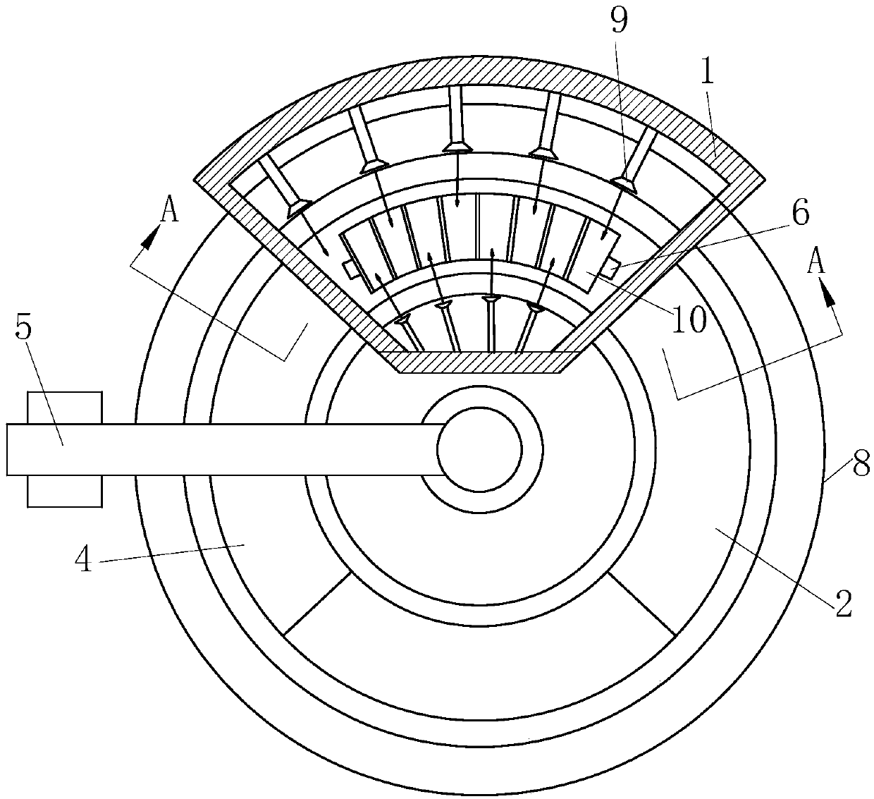 Ultra-thin glass uniformly heating device