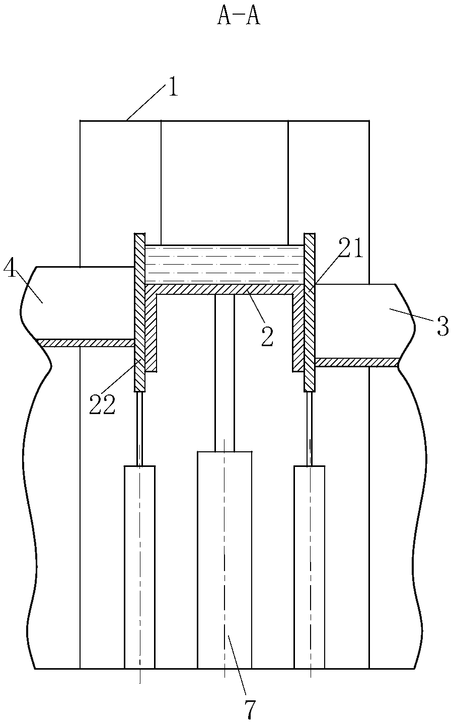 Ultra-thin glass uniformly heating device