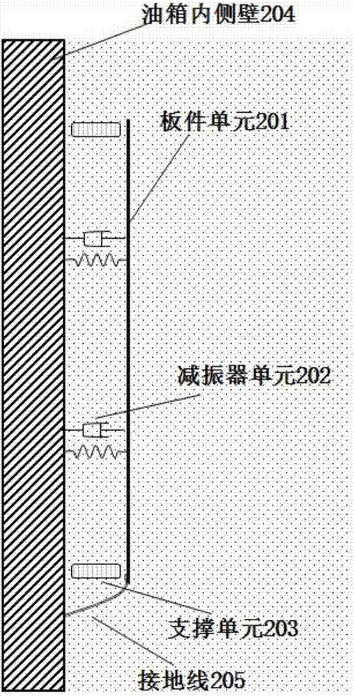 Oil-immersed type panel sound absorption and noise-lowering processing apparatus and method