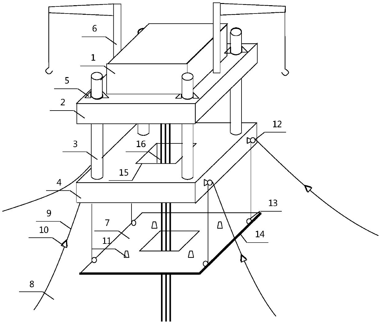 A dry tree semi-submersible platform with self-installation function