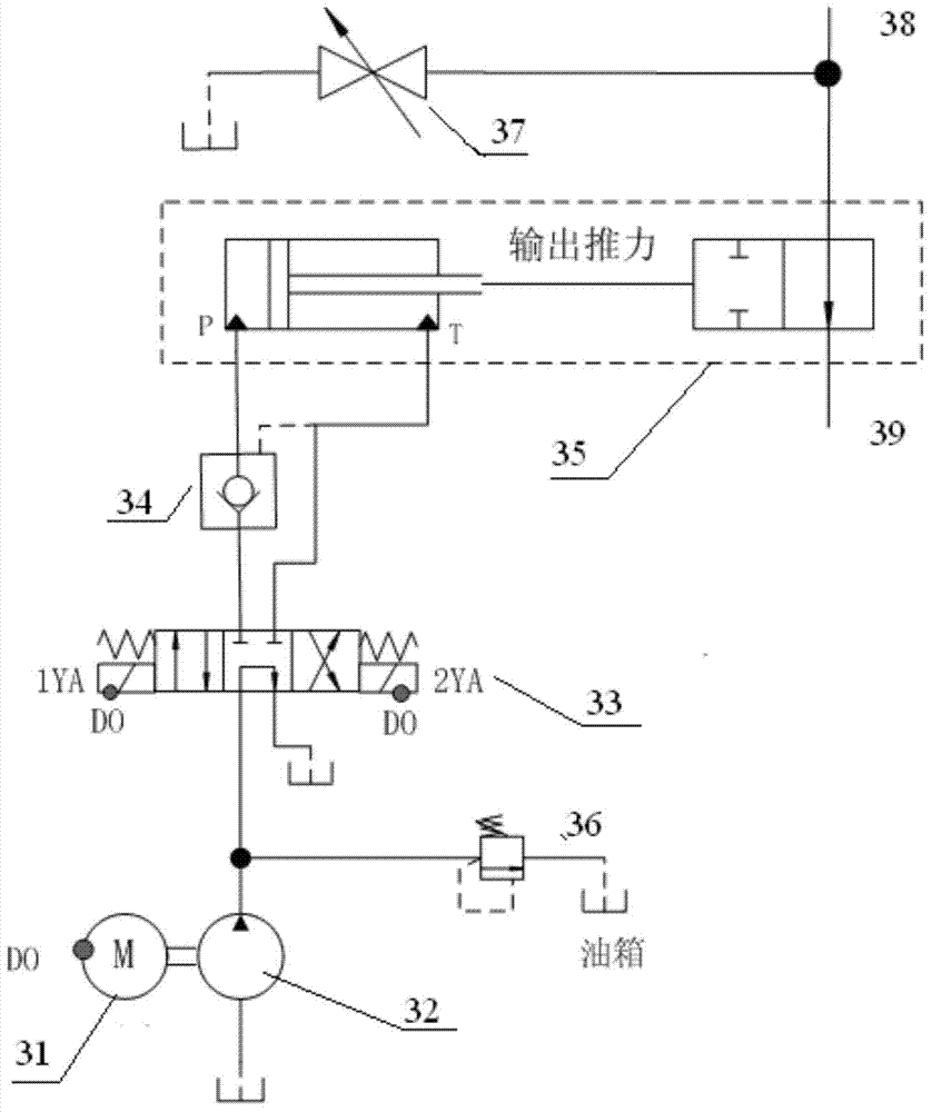 Ultrahigh-pressure large-flow-rate supercharged hydraulically controlled stop valve and application thereof
