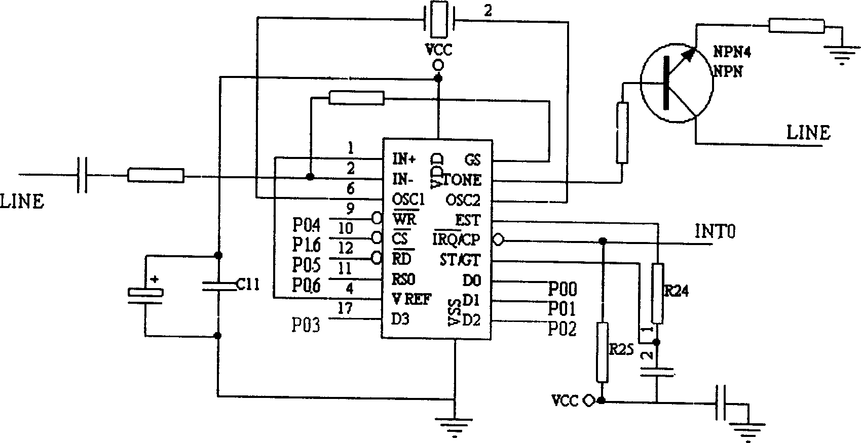 Remote control method and device for intelligent telephone
