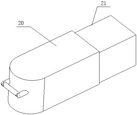 Integral waste heat recovering and drying device