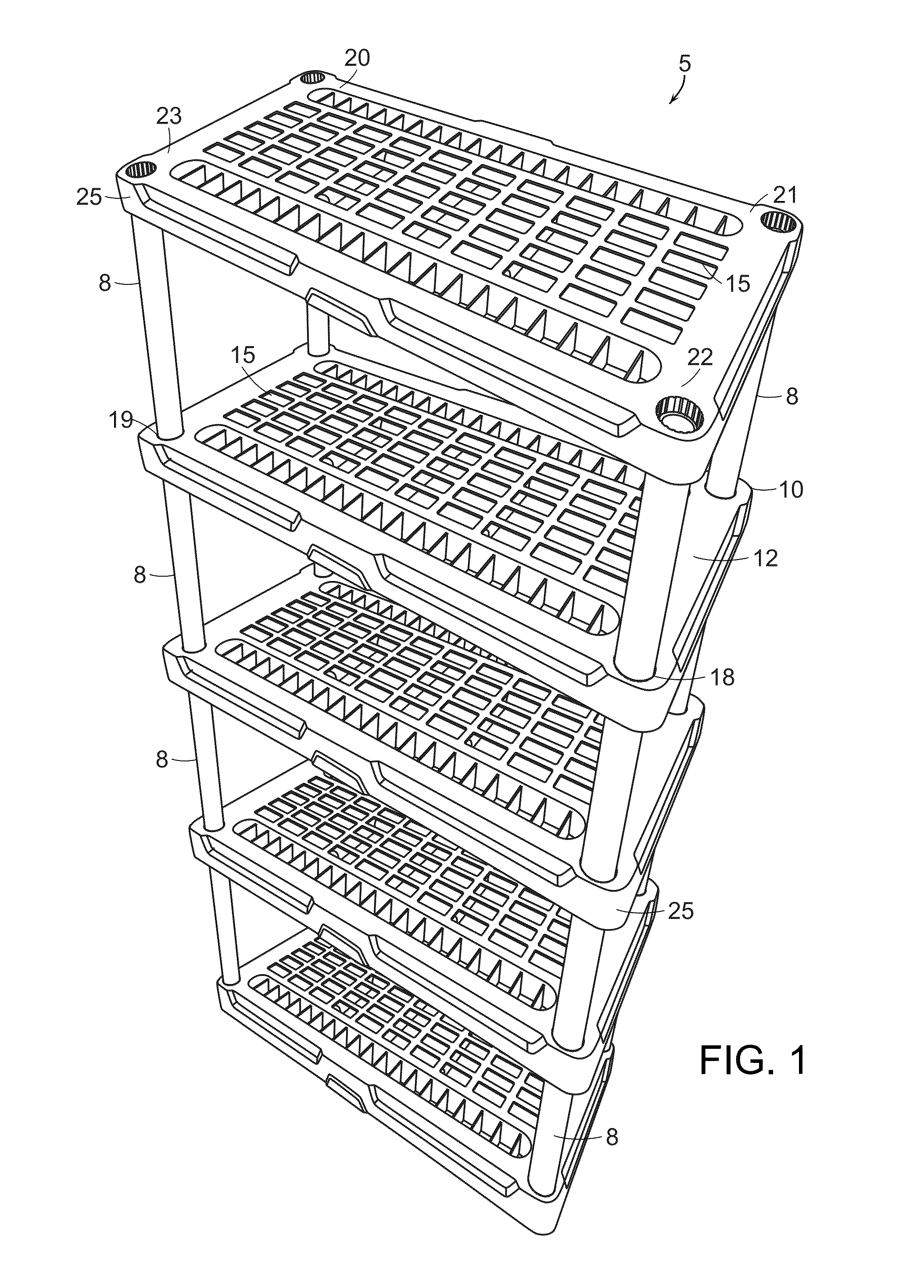 Shelving System and Improved Support Post for Same