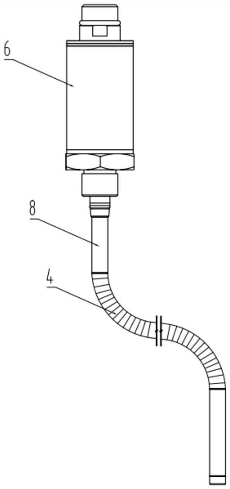 Preparation process of an explosion-proof magnetostrictive liquid level gauge