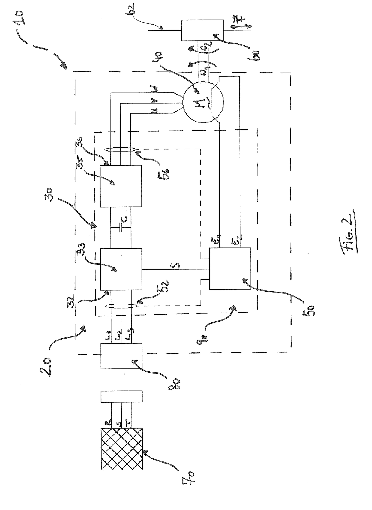 Continuous cable winch