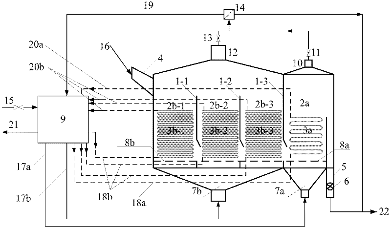 Multi-level solid fuel drying system
