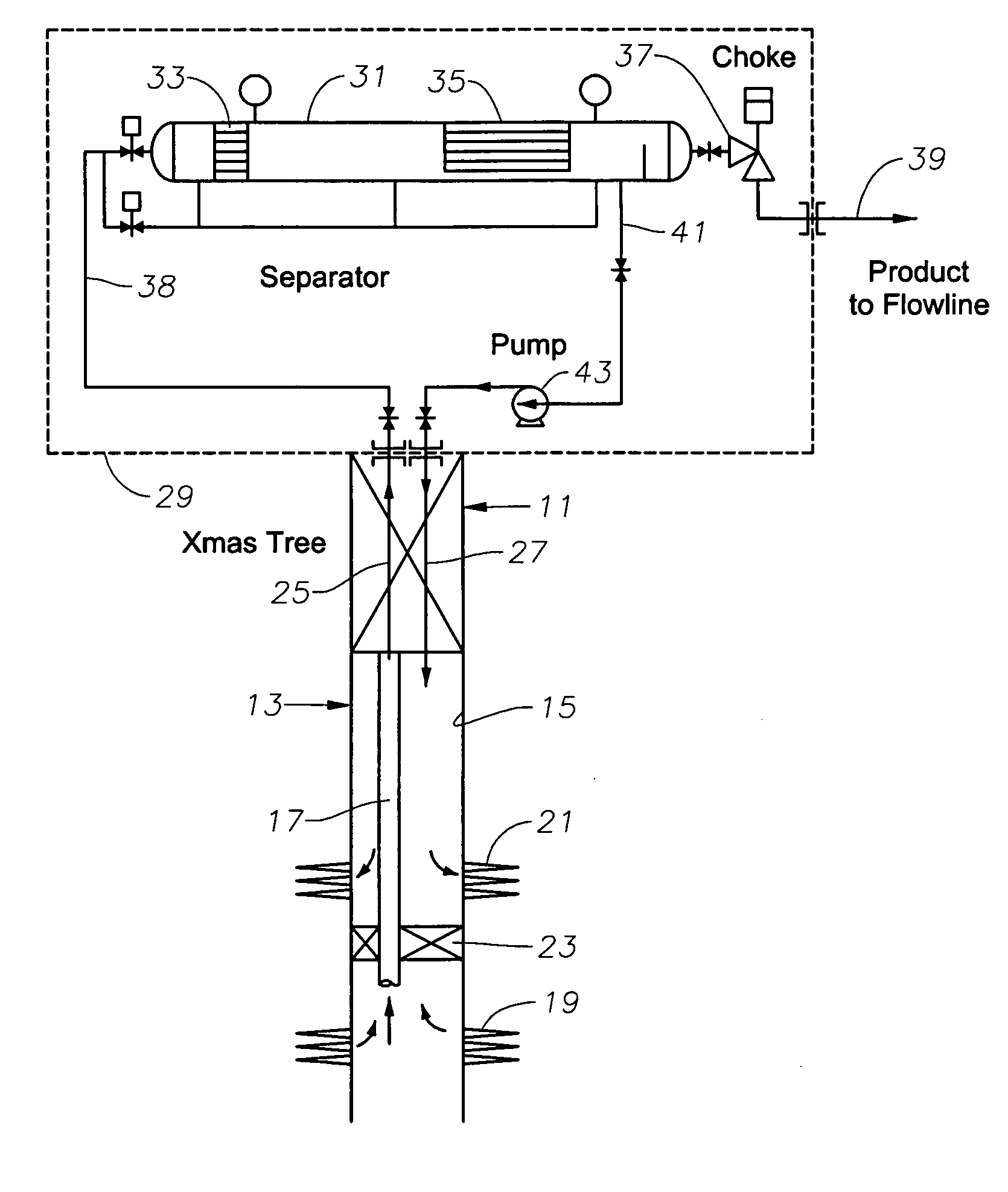 Subsea well separation and reinjection system