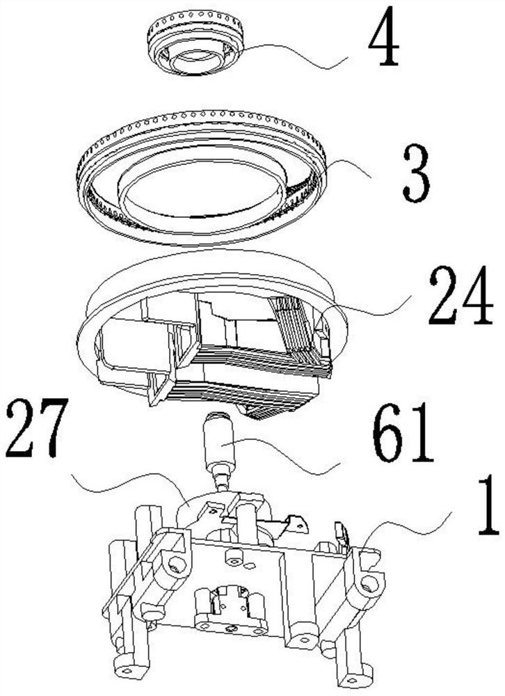 Upper air inlet burner