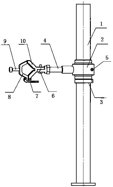 Automatic welding method for hydraulic hard tube assembly