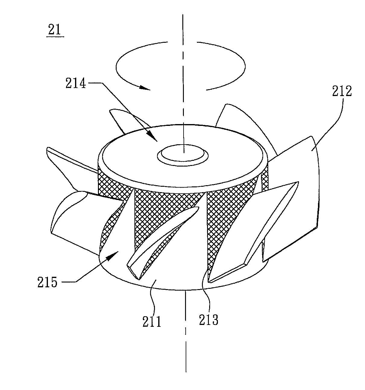 Fan and impeller thereof