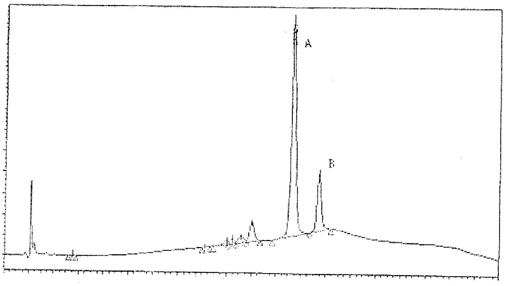 Detection method for vestigial protein in amoxicillin prepared by using enzymic method