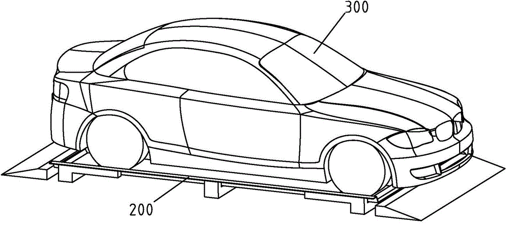 Car-carrying plate and intelligent parking device using car-carrying plate