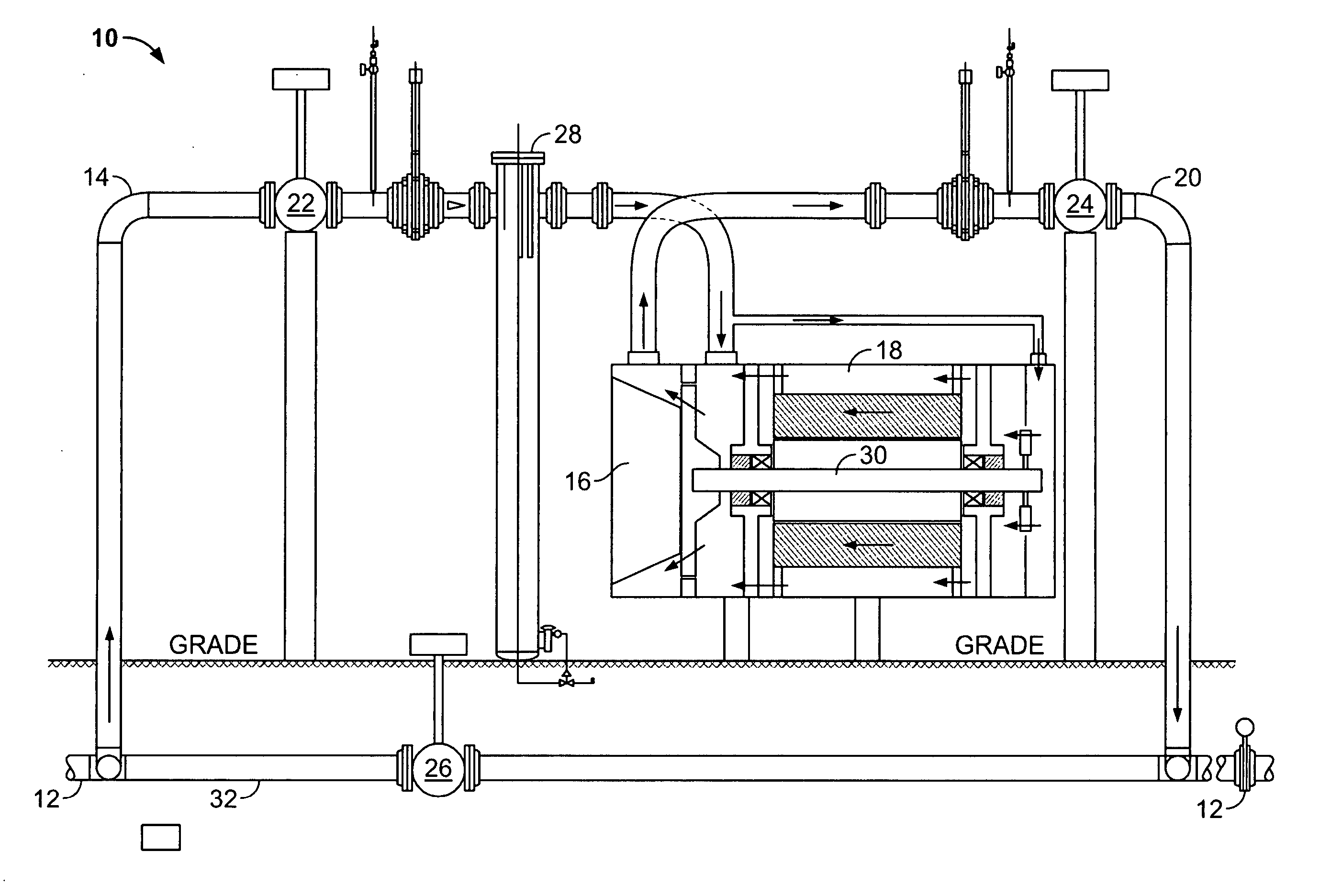Methods and apparatus for transporting natural gas through a pipeline