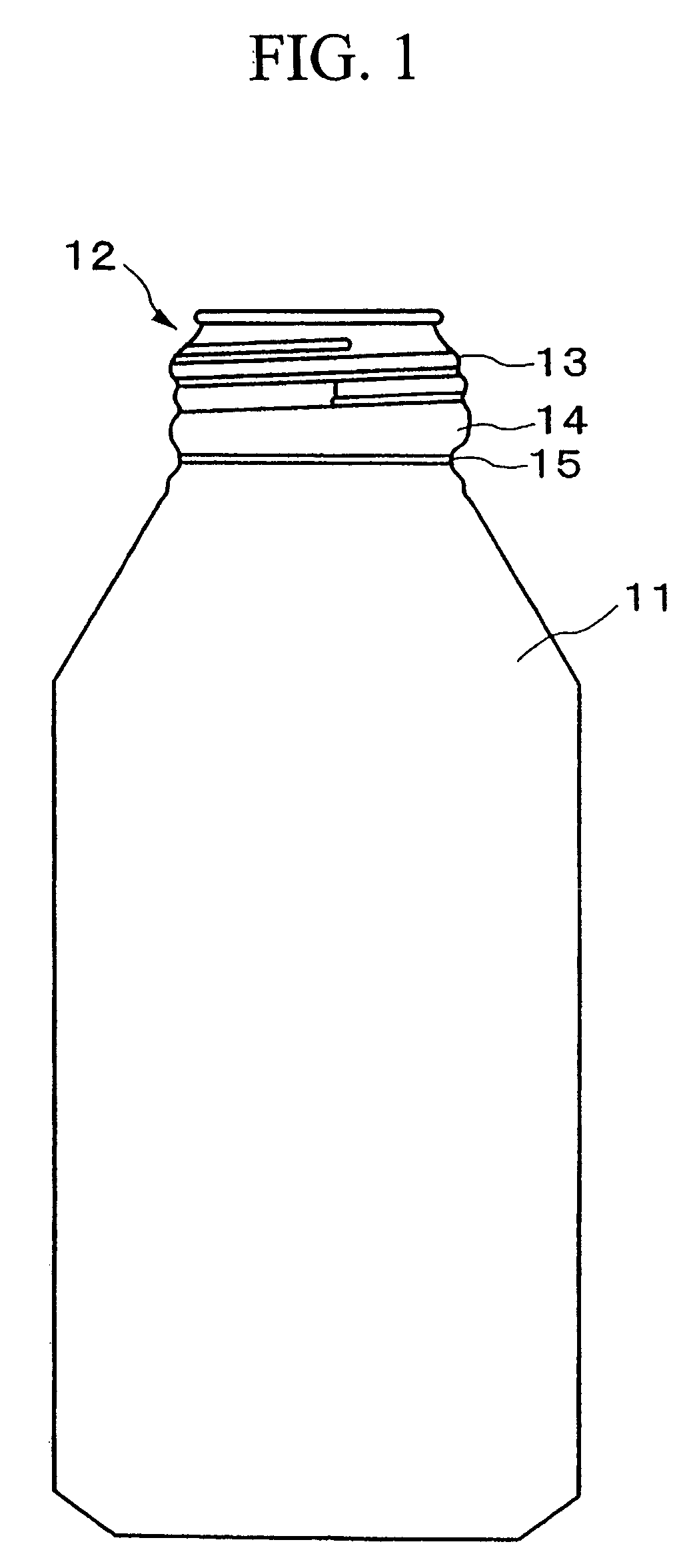 Bottle container, bottle, and screw forming device