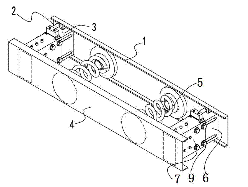 Automobile collision energy dissipation protection device