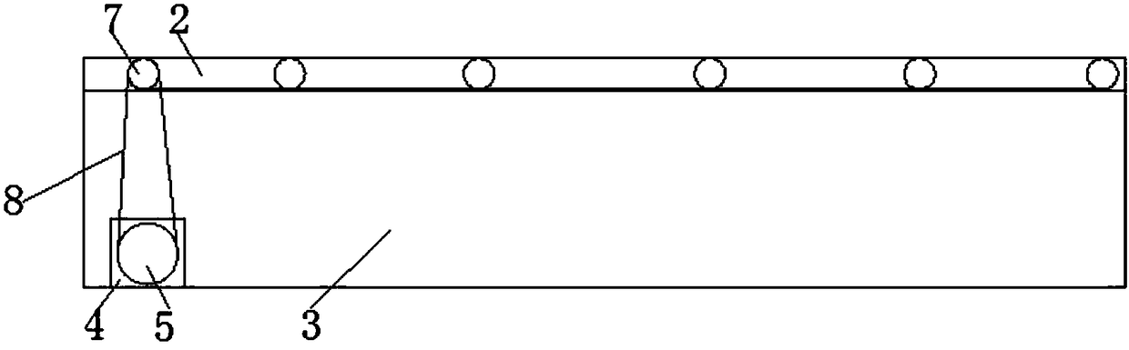 Planar medium density fiberboard profiled surface processing device and processing technology