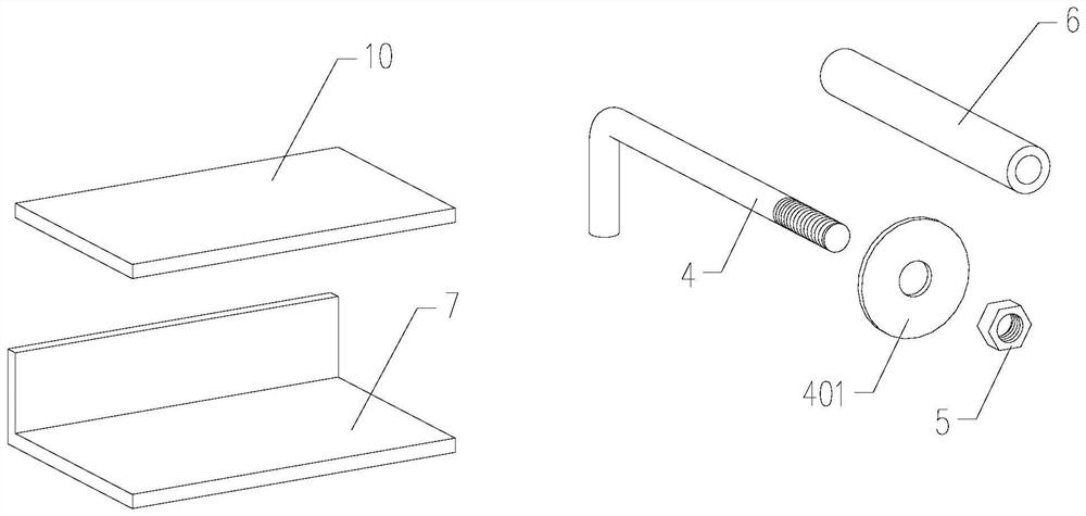 A light-weight external wall panel connection node