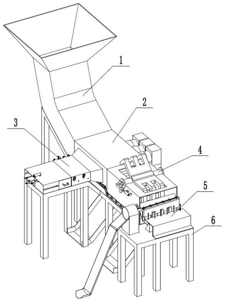 Building waste treatment equipment