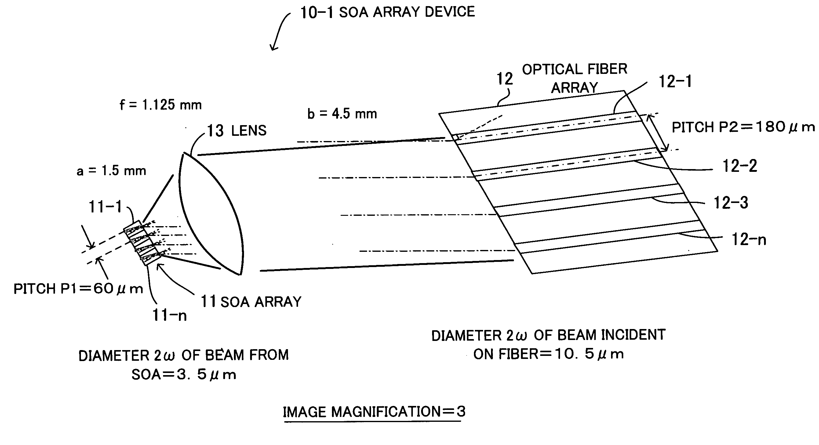 Optical gate array device