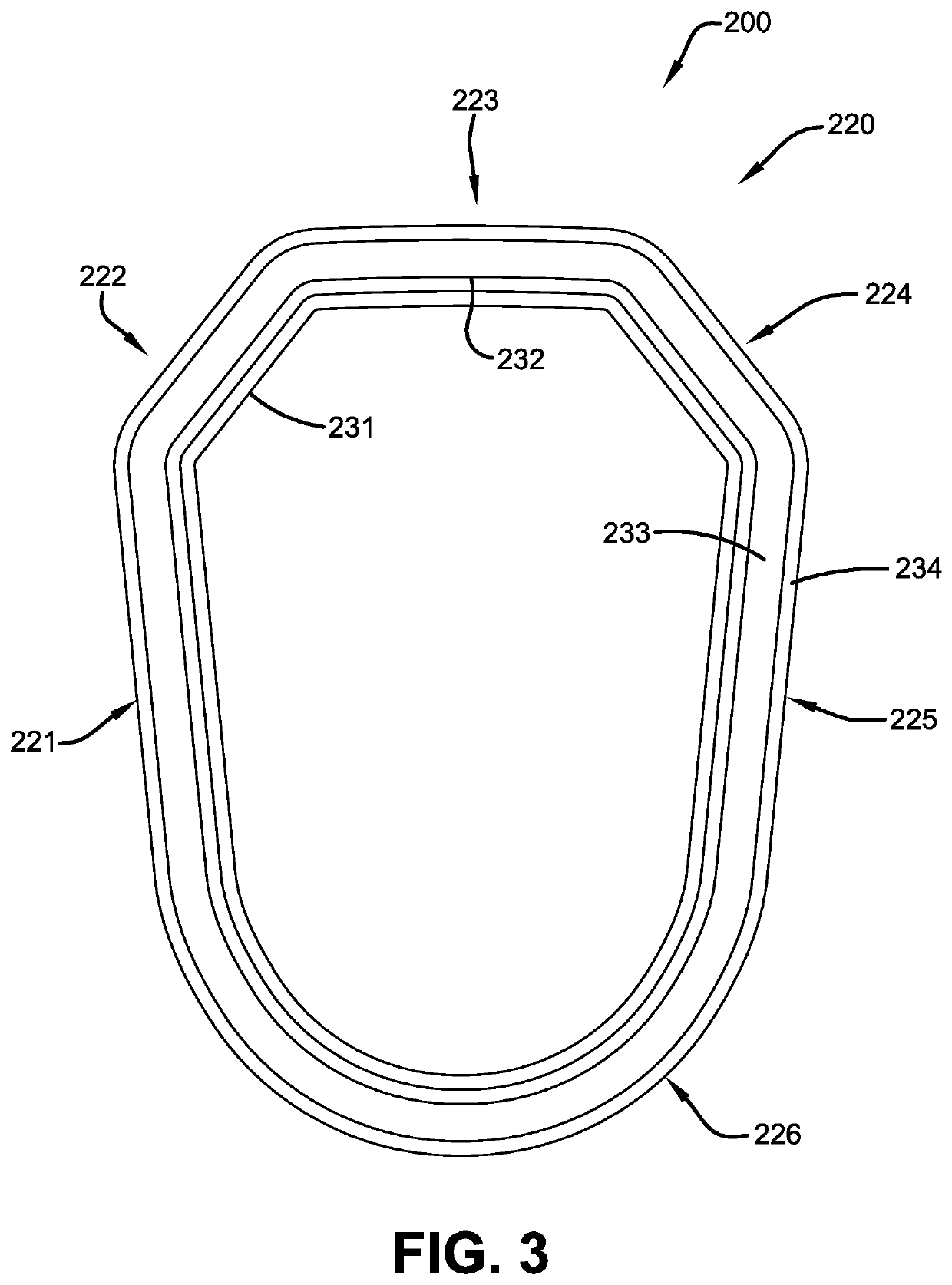 Modular non-pneumatic support structure