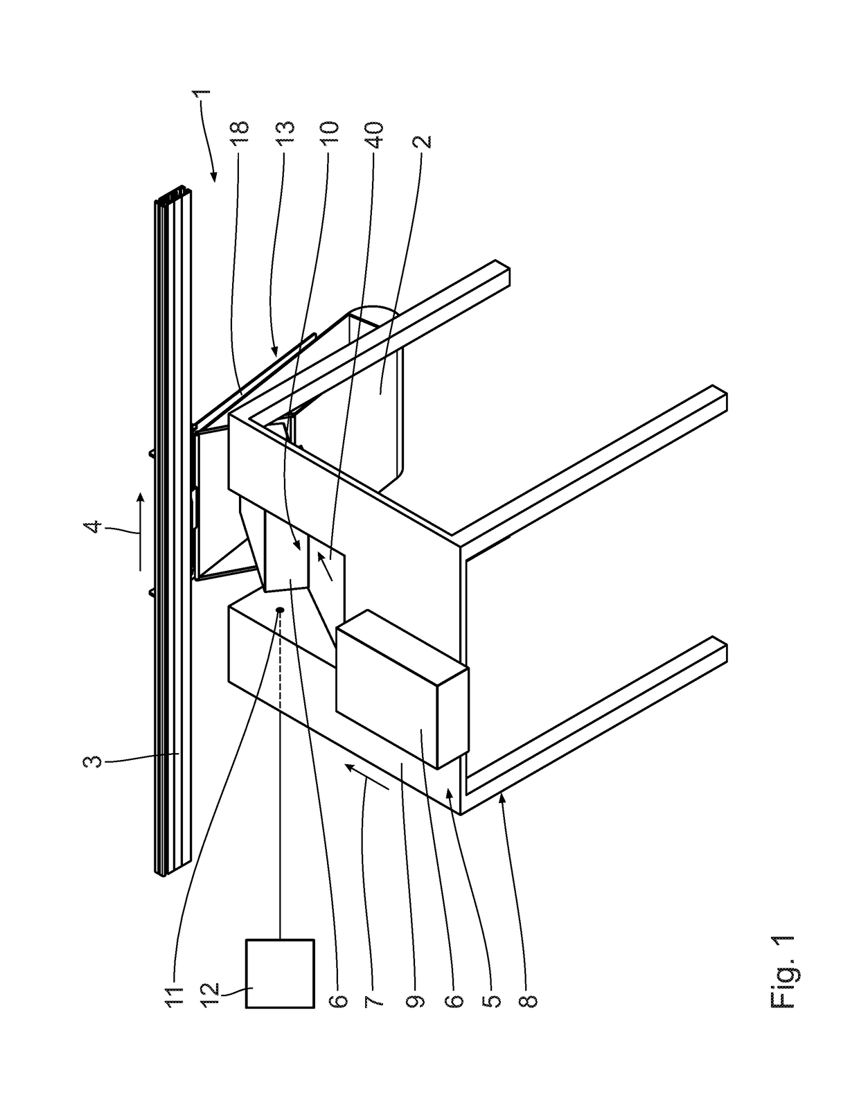 Guard device for transport bags in a loading station of an overhead conveyor system and loading station comprising a guard device of this type