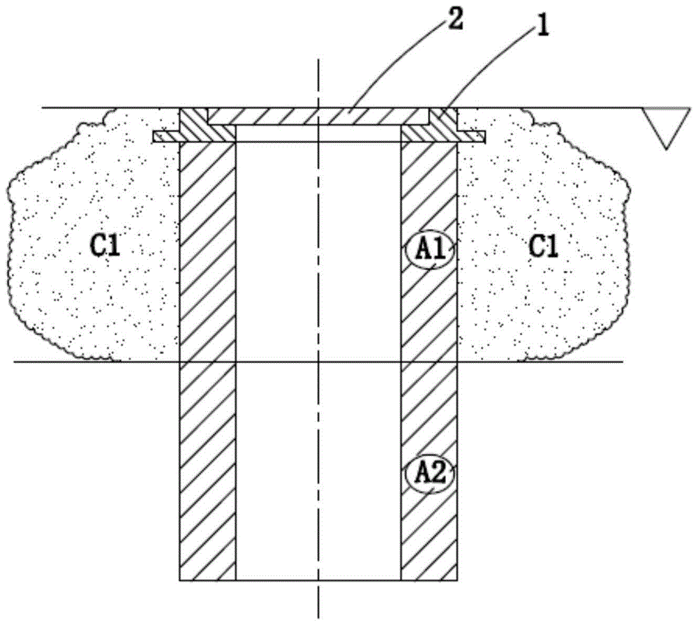 An integrated manhole cover module and its construction method