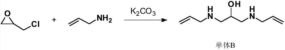 Method for preparing colesevelam hydrochloride by solution polymerization