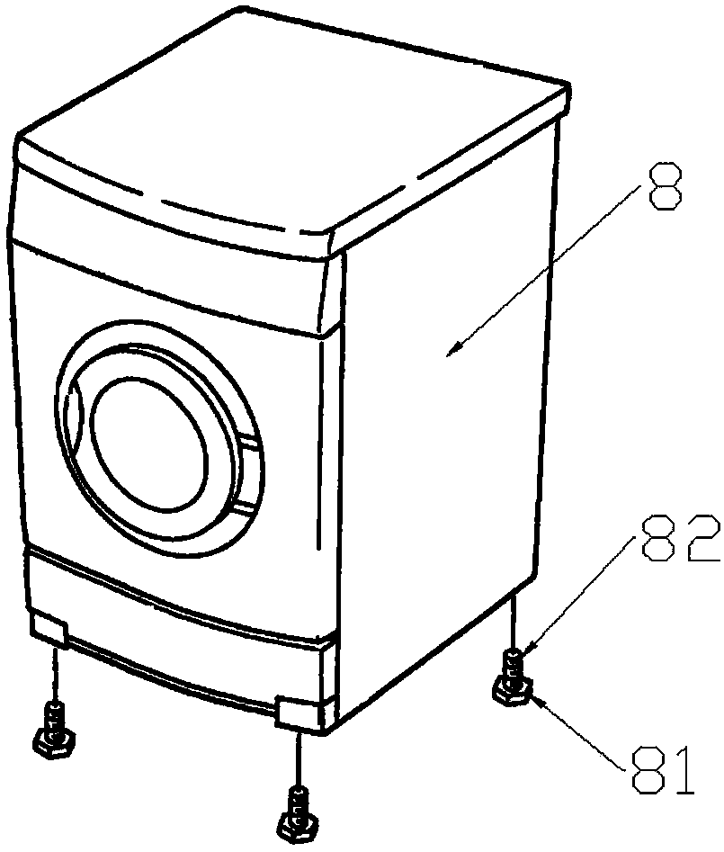 Method for assembling and disassembling stacking base