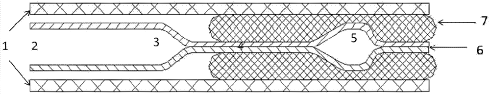 A sealing structure suitable for thin bipolar plate with position limiting function