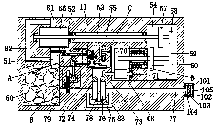 Heating device of adjustable external combustion engine