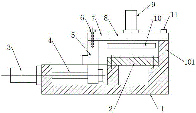 Sawing machine clamp of improved structure