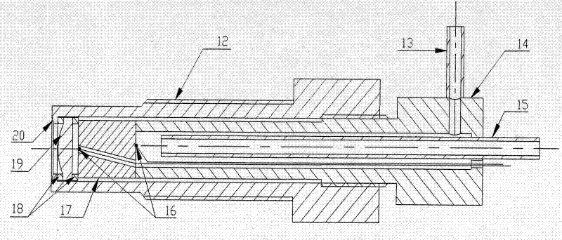 High temperature and high pressure radiation heat flow meter