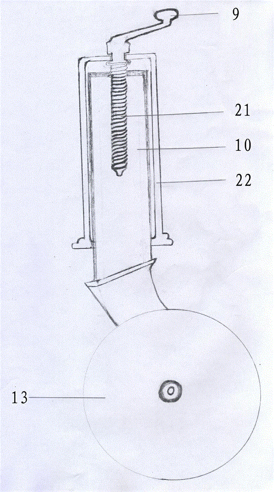 Lifting type double-share plough