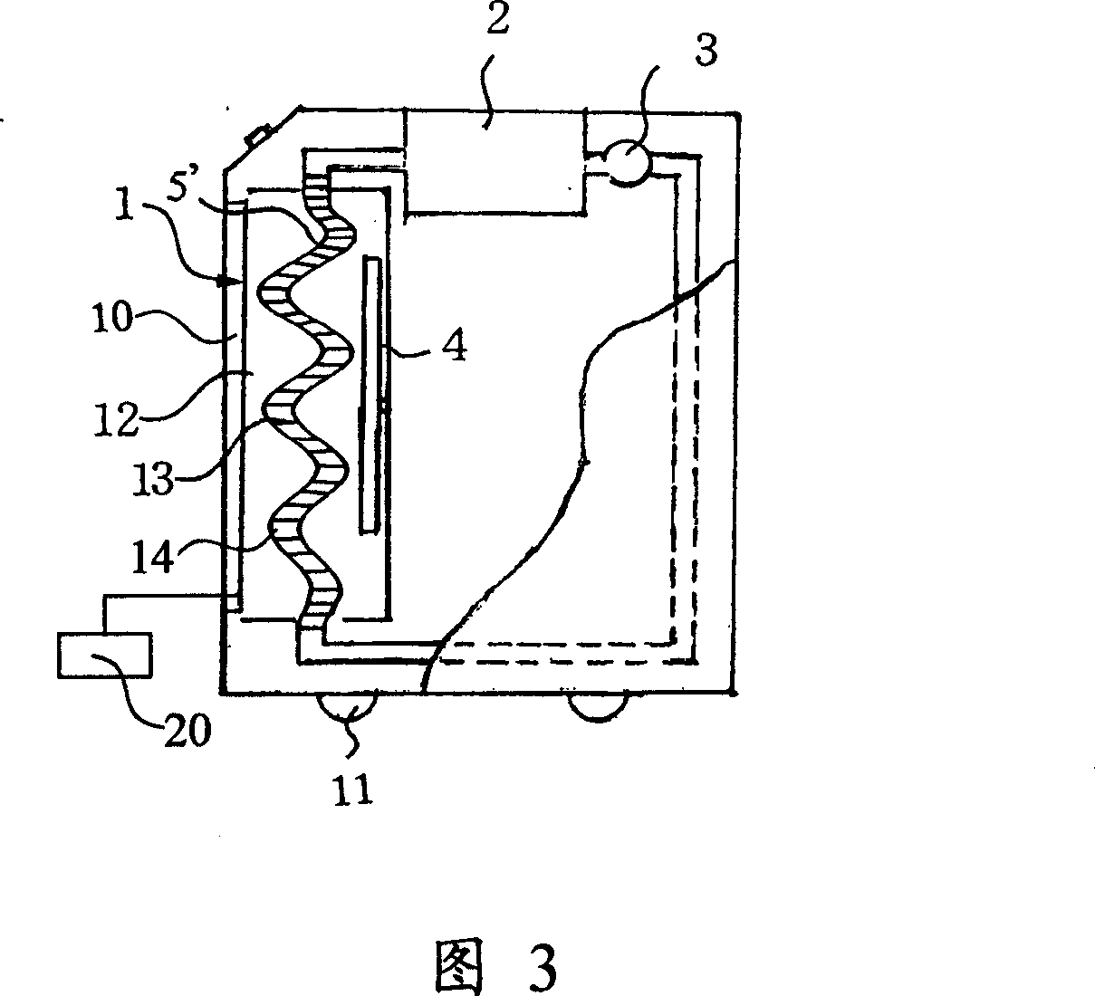 heat-storing-and-cold-storing-system-and-warm-wind-cold-wind-continuous