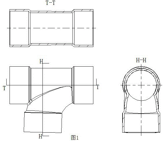 Gear-driven bent pipe multi-directional demolding mechanism