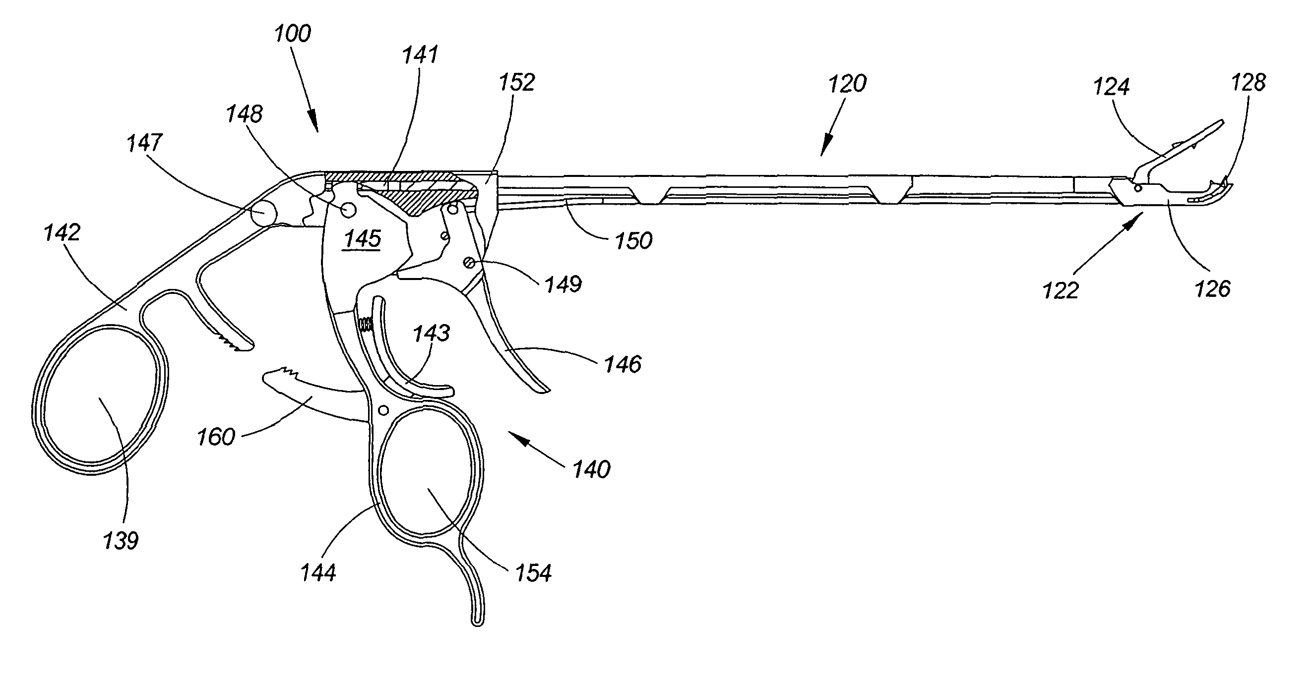 Interlocking trigger assembly for a suturing device