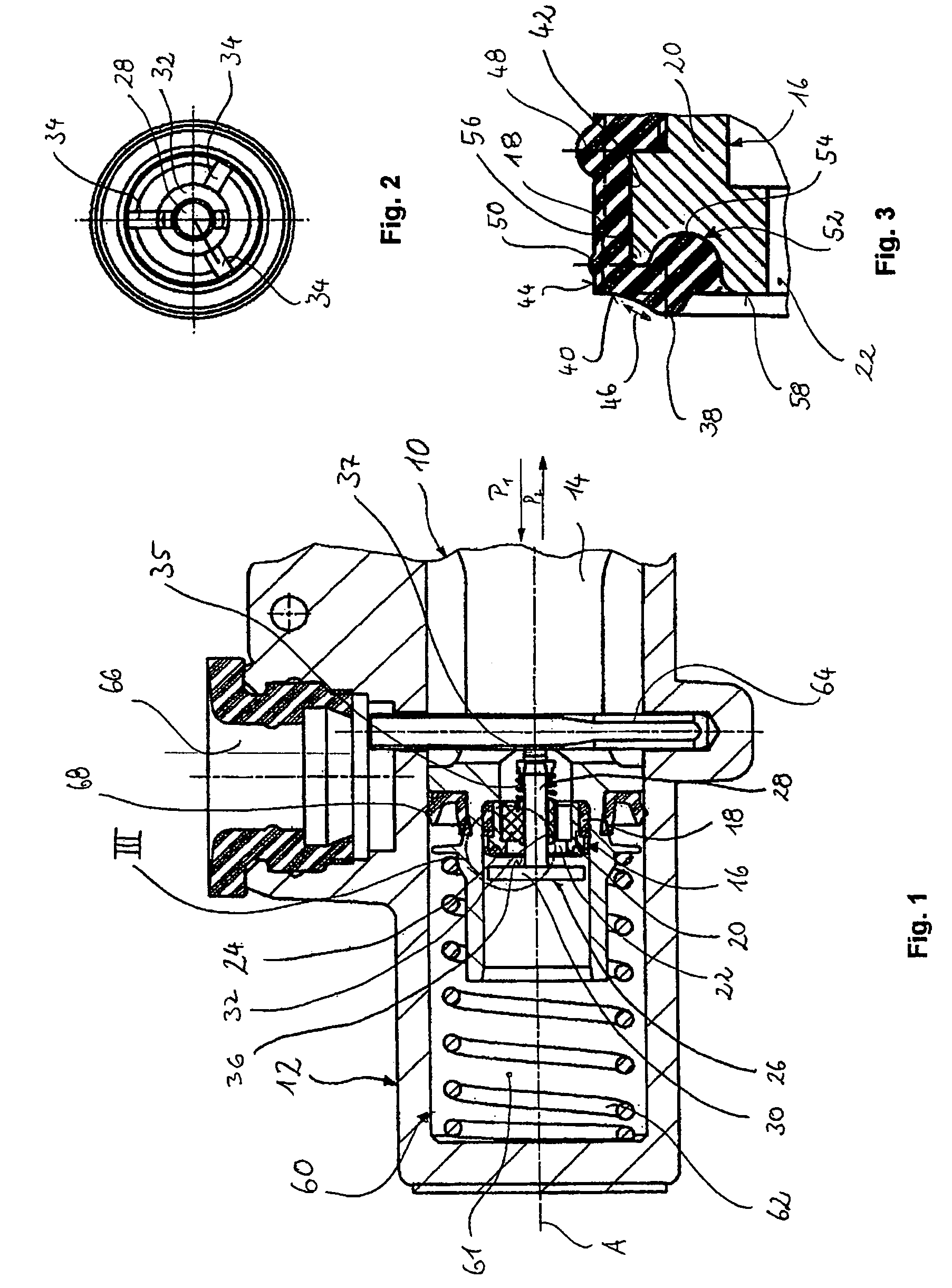 Piston for a hydraulic brake system and master cylinder equipped therewith