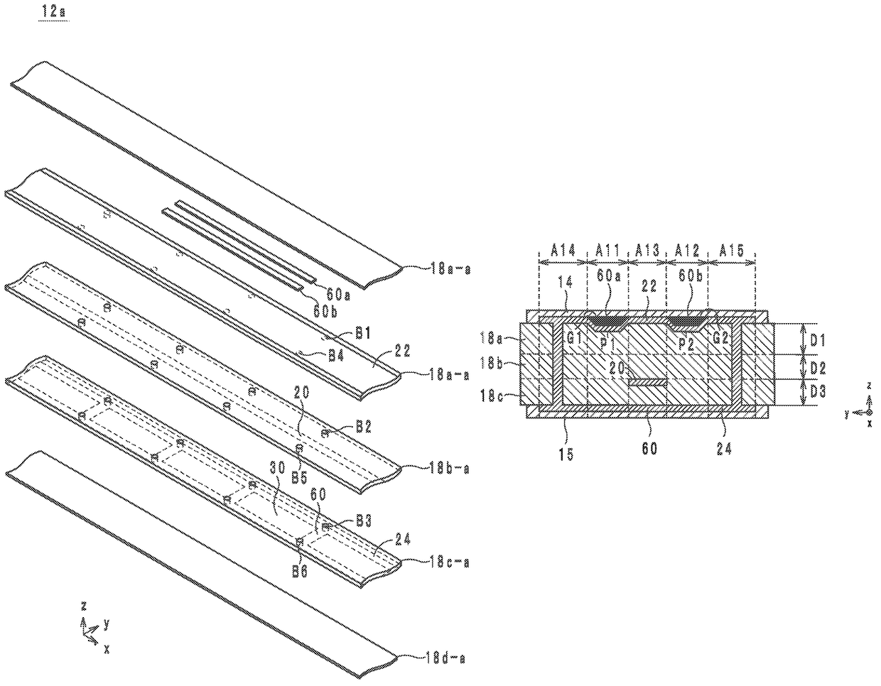 High-frequency signal line and manufacturing method thereof