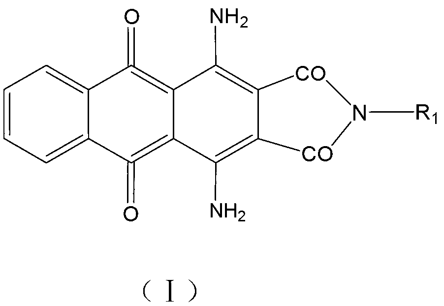 Composition of cobaly blue dispersed dye